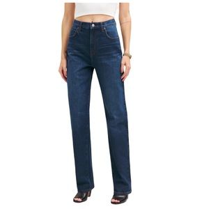 Reformation Elan Ultra High Rise Straight Leg Jeans 27 New